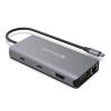 DOCKING STATION TYPE_C ATLANTIS A04-TC_DK46 HDMI2.0 SUP.4K+VGA+LAN GIGABIT+3XUSB3.0+1X TYPE_C USB3.0+ 1XTYPE_C PD V3.0