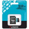 MICRO SECURE DIGITAL 512GB Go Plus GEN4 200MB/S A2 U3 V30 KINGSTON Class10 ,SDCG4/512GB