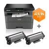 STAMPANTE BROTHER MULTIFUNZIONE LASER B/N DCP-L2627DWXL A4 3IN1 32PPM STAMPA F/R, LCD 250FG USB WIFI (TONER IN DOTAZ. 6K) 3A