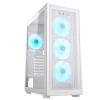 CASE ATX TOWER COUGAR 382AC80.0002 MX220 RGB GAMING BIANCO 205X485X393MM 7SLOT 2X3,5" 2X2,5" VETRO 4XFAN-ARGB