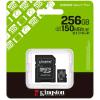 MICRO SECURE DIGITAL 256GB Plus GEN3 150MB/S A1 U1 V10 KINGSTON Class10 ,SDCS3/256GB