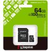 MICRO SECURE DIGITAL 64GB Plus GEN3 150MB/S A1 U1 V10 KINGSTON Class10 ,SDCS3/64GB