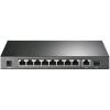 HUB SWITCH 10 PORTE GIGABIT TP-Link SG1210P 8x GbE POE+,1x GbE, 1x SFP 802.3AT/AF - ALIM. POE 64W (TL-SG1210P)-10