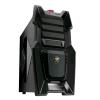 CASE ATX TOWER COUGAR 106HM60 CHALLENGER BLACK NERO 268X514X523MM 7SLOT 3X5,25" 1X3,5" 3X2,5" VETRO 1XFAN RED