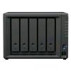 NAS/BOX SYNOLOGY DS1525+ Formato Chassis:Tower  X 5HD 3.5"/2.5"SATA/SSD-NO HD-AMD RYZEN V1500B-8GB DDR4 ECC SODIMM-2P LAN RJ-45 2.5GBE 2P USB3.2 GEN