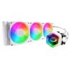 DISSIPATORE COOLER MASTER M.Liquid MLW-D36M-A18PA-RW MASTERLIQUID 360 CORE II ARGB BIANCO LGA1851-1700 AM5-AM4 3XFAN 394X119,2X27,2MM