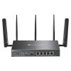 Router Wireless GIBABIT VPN OMADA 4G AX3000 TP-LINK ER706W-4G 1P GIGA WAN+4P GIGA WAN/LAN-1P GIGA SFP WAN/LAN 1 SLOT NANO SIM