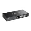 HUB SWITCH 16 PORTE TP-LINK ES216G GIGABIT 10/100/1000 EASY MANAGED - CUST.IN ACCIAIO - MONTABILE SU RACK 1U 13" (INTEG,CONTR.OMADA 
