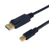 CAVO DISPLAYPORT/M a Mini DISPLAYPORT/M 2,0mt EQUIP 133442 M/M RISOL. FINO A 4K/60HZ EAN: 4015867229552, COLORE NERO
