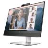 MONITOR LCD 23.8" HP E24MV 169L0AA SOUNDBAR INTEGRATA, MICROFONO E WEBCAM 5MS IPS 1920X1080 HDMI VGA DP REGOL IN ALTEZZA PIVOT VESA MULTIM