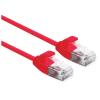CAVO/BRETELLA DI RETE 1,0 MT CAT6A /CLASS EA U/UTP (UTP) LSOH, SLIM UTP Slim Red (21.15.3913-50)