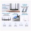 Router Wireless MERCUSYS MB115-4G -300MBPS 4G LTE WI-FI N300,1xSim,2.4- 4G CAT.4 150/150MBPS -3P 10/100 +1P 10/100 WAN/LAN -2 ANT.E 