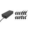 ALIMENTATORE ITEK UNIVERSALE ITNBAE90 PER NOTEBOOK 90W CON 12 CONNETTORI, 100/240VAC, 15/20VDC