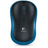 MOUSE LOGITECH WIRELESS MOD.M185 BLUE 2.4Ghz, ricevitore Nano Incluso,910-002239