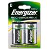 BATTERIE Ricaricabile ENERGIZER TORCIA 2450mAh (BL 2xD)