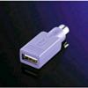 CAVO ADATTATORE USB (F) - PS/2 (M) PORPORA (TASTIERA) 12.99.1072