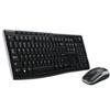 TASTIERA LOGITECH + MOUSE WIRELESS DESKTOP MK270 Black 920-004512