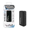 Power Bank Batteria Ricaricabile Vultech PB-2600N Nero 2600Mah 1A Funzione Torcia