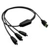 CAVO MICRO USB 2.0 DA 0,8mt Type USB A/F-3xMicro B/M (11.02.8306-10) (CAUS11028306)