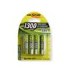 BATTERIE Ricaricabile ANSMANN NI-MH 1300MAH MIGNON/AA/HR6 (4-BATT BLISTER)