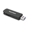 LETTORE CARD READER ESTERNO CRX 02USB3 Usb 3.0, Superspeed 5Gbps, Per Schede di Memoria (SD, SDHC, SDXC, Micro-SD, Micro-SDHC, Micro-SDXC)