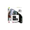 MICRO SECURE DIGITAL 32GB KINGSTON CLASS10 Velocita 100MB/s in Lettura 85MB/s,SDCS2/32GB