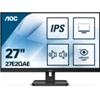 MONITOR LCD 27" AOC 27E2QAE IPS 4MS 1920 X 1080 HDMI DP VGA VESA MULTIM 