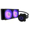 DISSIPATORE COOLER MASTER M.Liquid ML240L V2 MLW-D24M-A18PC-R2,RGB LIQUID COOLER DISSIPATORE - SK 2066/ 2011-V3/ 2011/ 1200/ 1150/ 1151/ 1156/ 1155 /FM2+/ FM2/ FM1/ AM4/ AM3+/ AM3/ AM2+/AM2