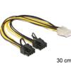 Cavo Adattatore Alimentazione da PCIe 6PIN a 2x8PIN/M (R10191)