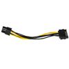 Cavo Adattatore Alimentazione da SATA a PCIe 6P (LKCSATA03)