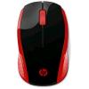 MOUSE WIRELESS Laser HP 2HU82AA Colore mouse : Rosso
