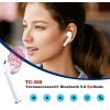 AURICOLARE con Microfono Bluetooth V5.0 TECNOACCESSORI® modello TC 300