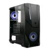 CASE ATX SPACIRC VO - Gaming Middle Tower, 2x12cm ARGB fan, USB3  NO PSU 