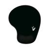 Mouse Pad Tappetino Ergonomico Per Mouse Vultech MP-02N Nero Con Gel